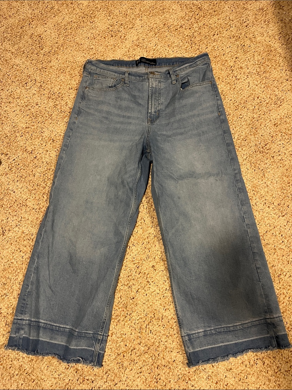 GAP Light Blue Wide-Leg Jeans